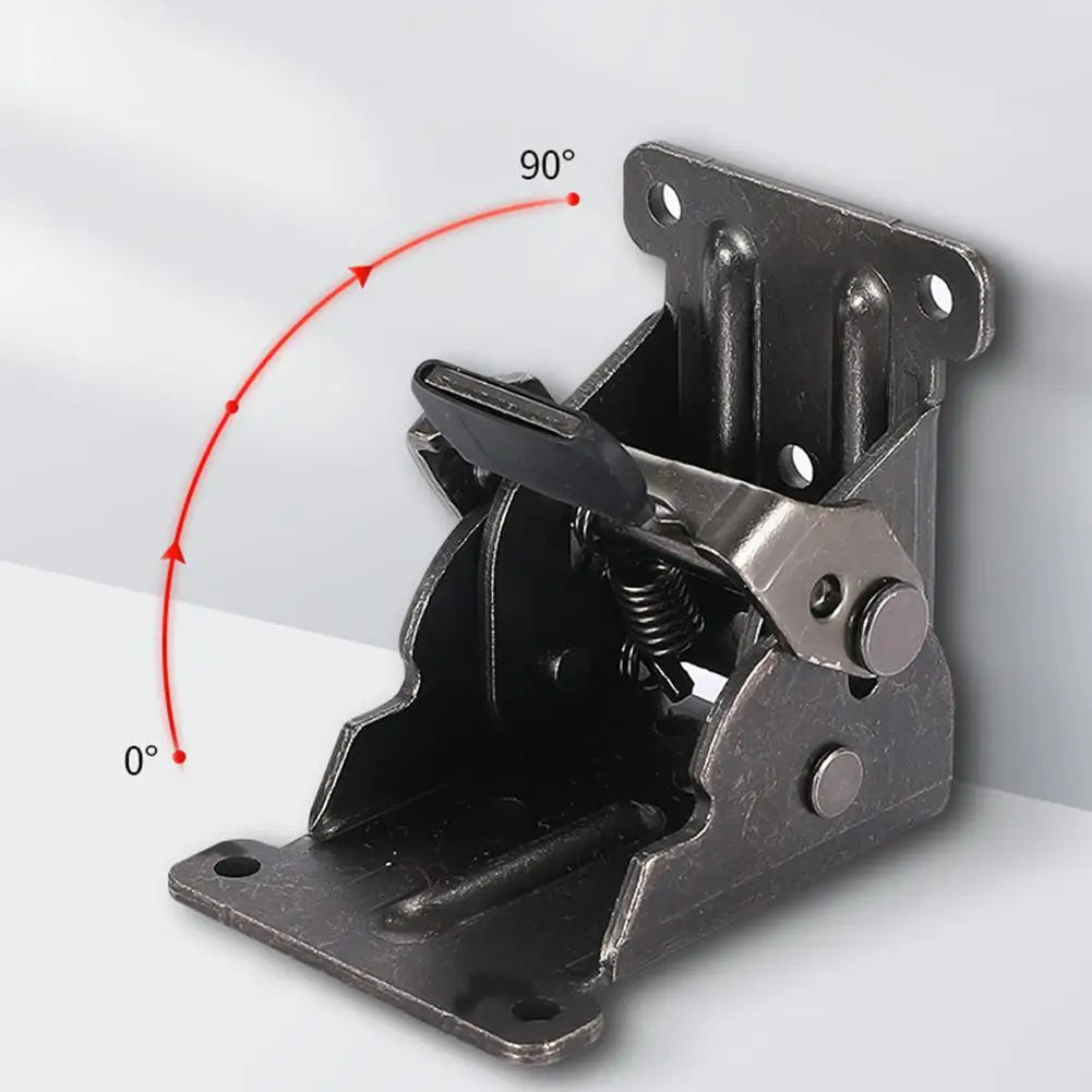 90-Degree Self-Locking Folding Hinge with Screws