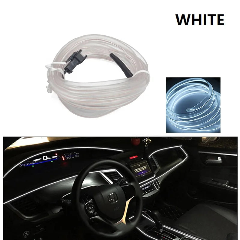 5/10M Car Interior LED Decorative Light Strips