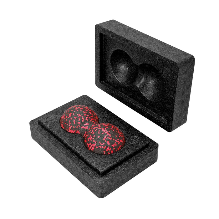 2-in-1 Yoga Block & Peanut Ball for Muscle Recovery and Fascia Release