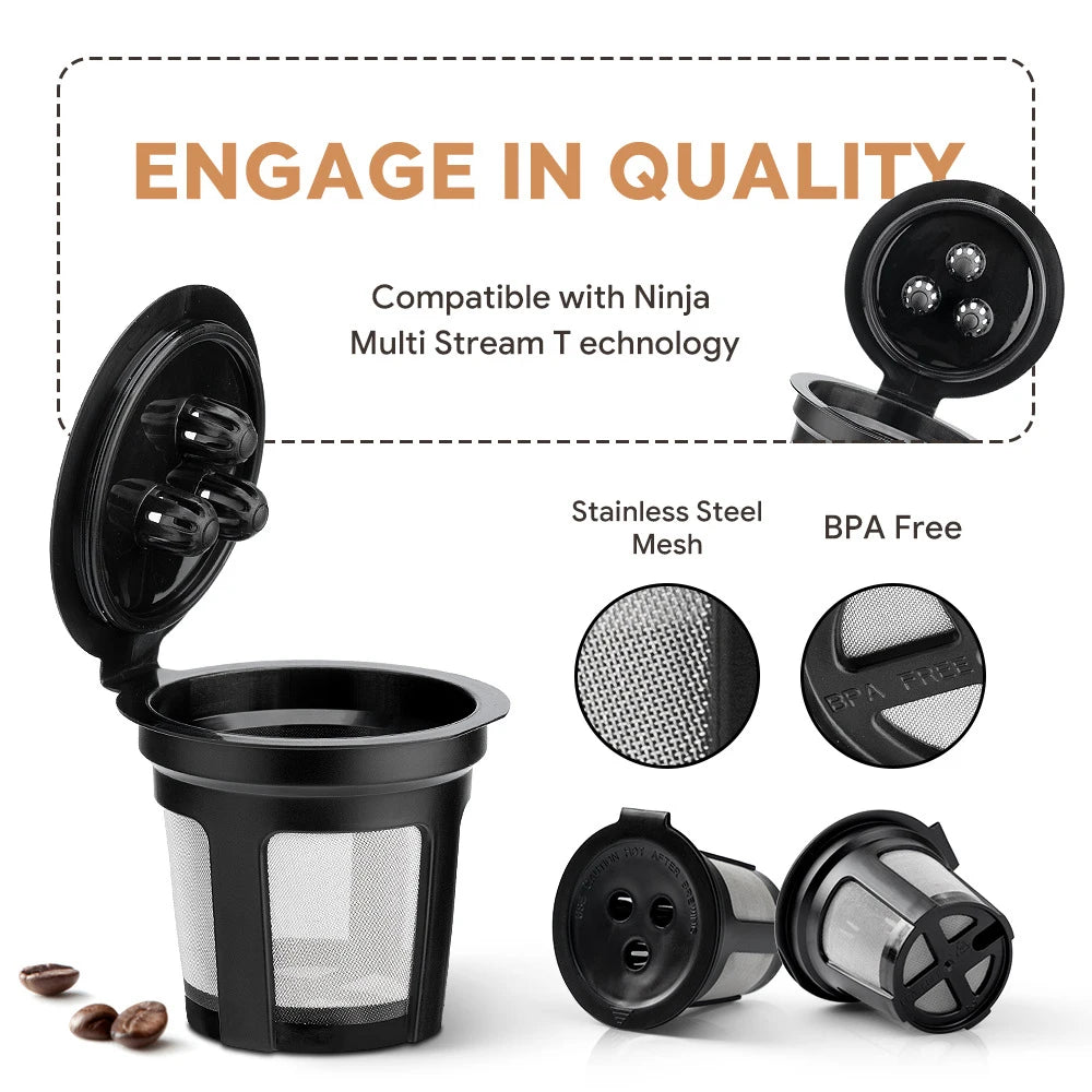 Reusable Coffee Filter Pod for Keurig K-Cup