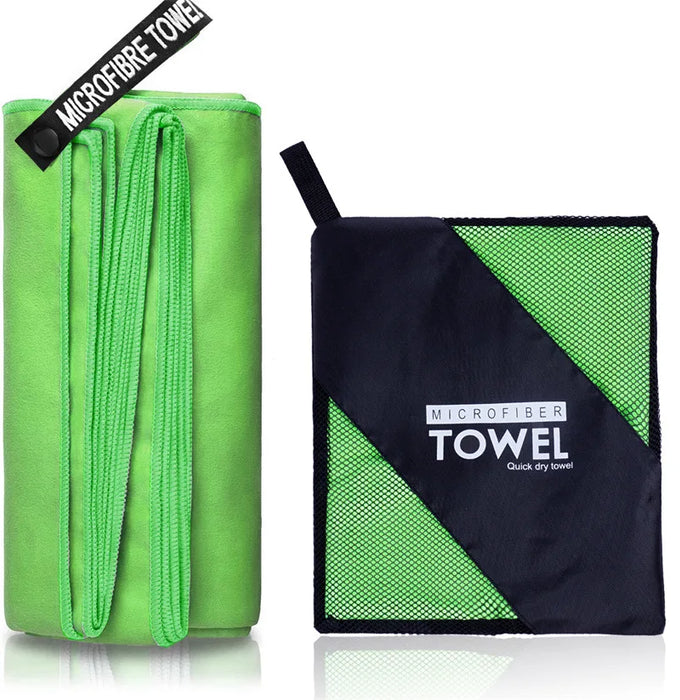 Quick-Dry Microfiber Gym Towel with Odor-Free & Absorbent Features