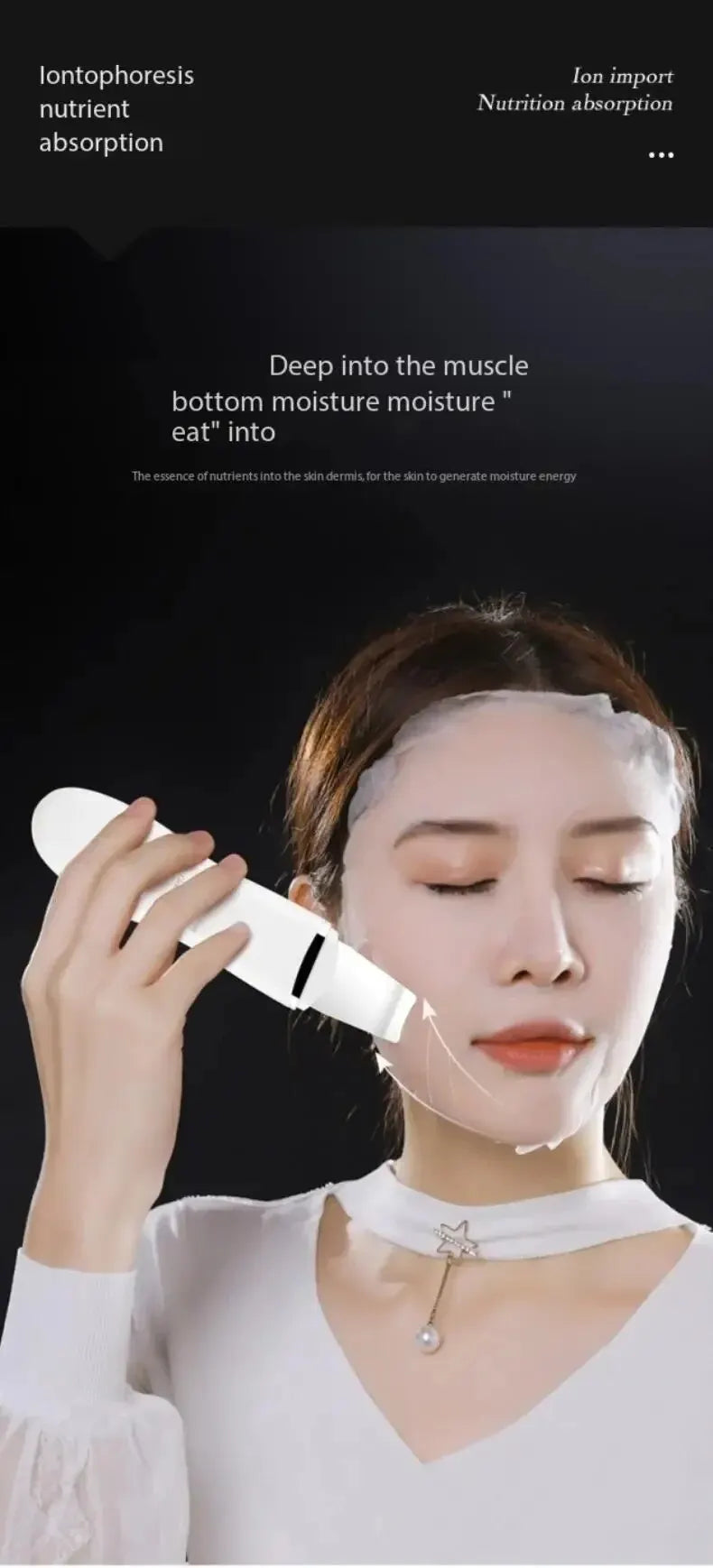 Blackhead Remover Blackhead Cleaning Pore Shrinking Beauty Device Dead Skin Acne Scalper Facial Pore Cleanser
