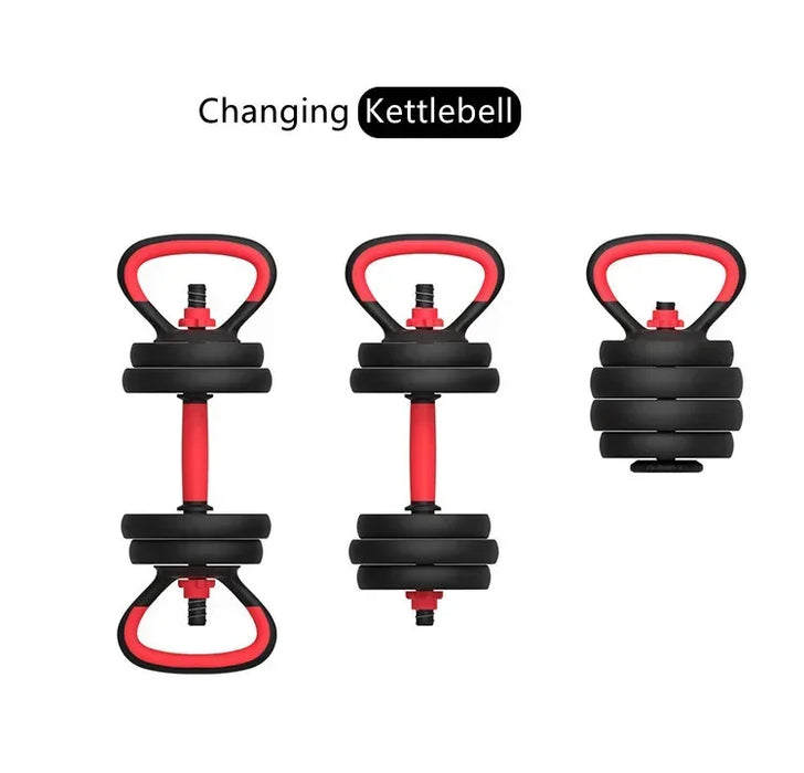 Adjustable Dumbbell & Barbell Set - 15KG to 50KG