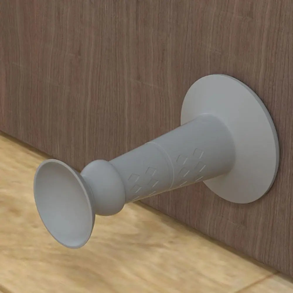 Silicone Door Stopper with Wall Protector