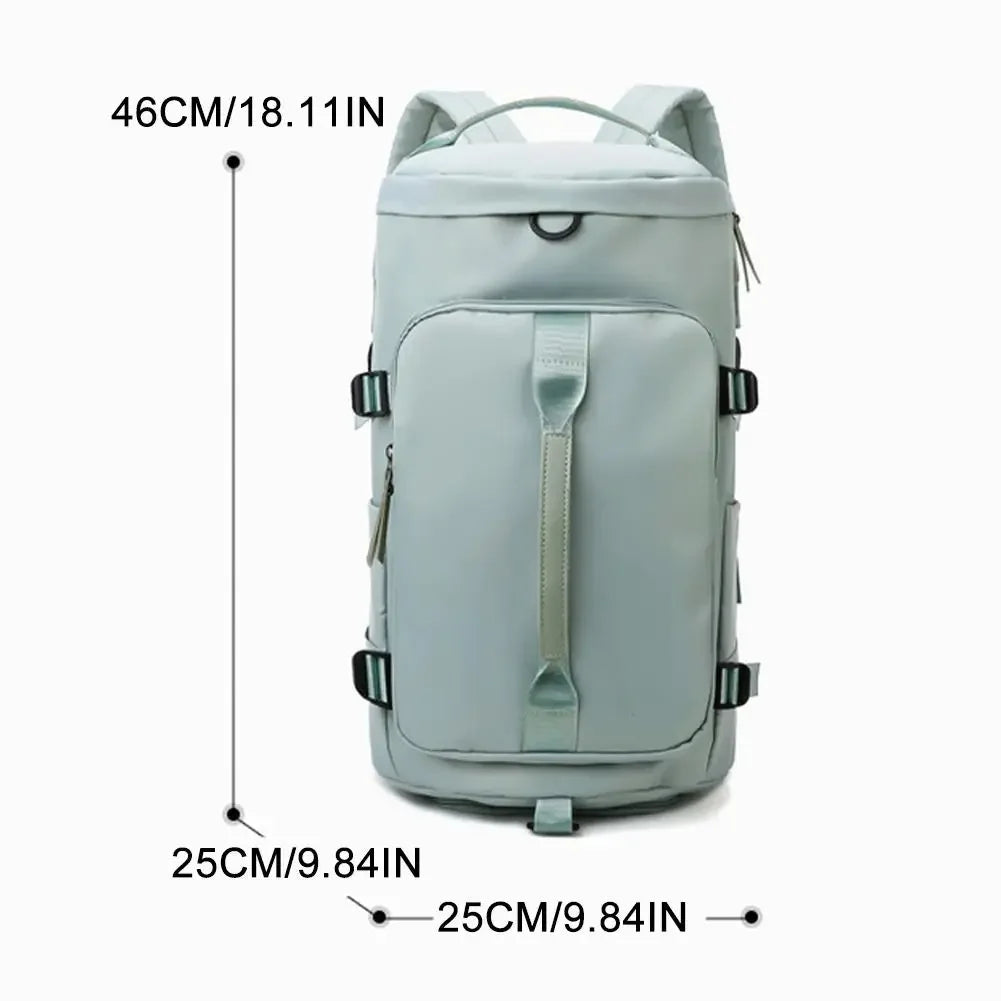 Rilibegan Outdoor Backpacks Waterproof Sport Travel Back Pack Fitness Backpack Big Capacity Travel Bag Shoe Barn Backpacks