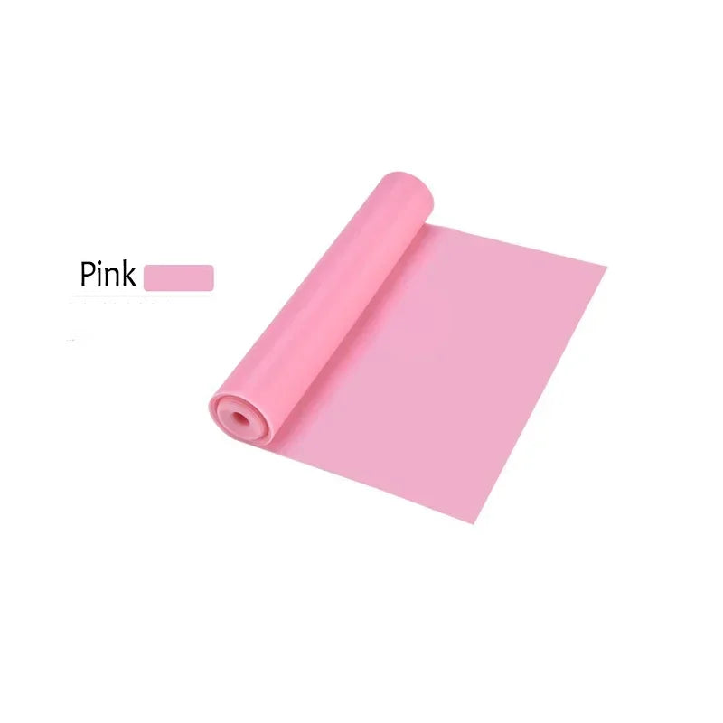 Yoga Resistance Bands – Natural Rubber Latex Elastic Bands for Pilates, Fitness, and Home Gym Workouts