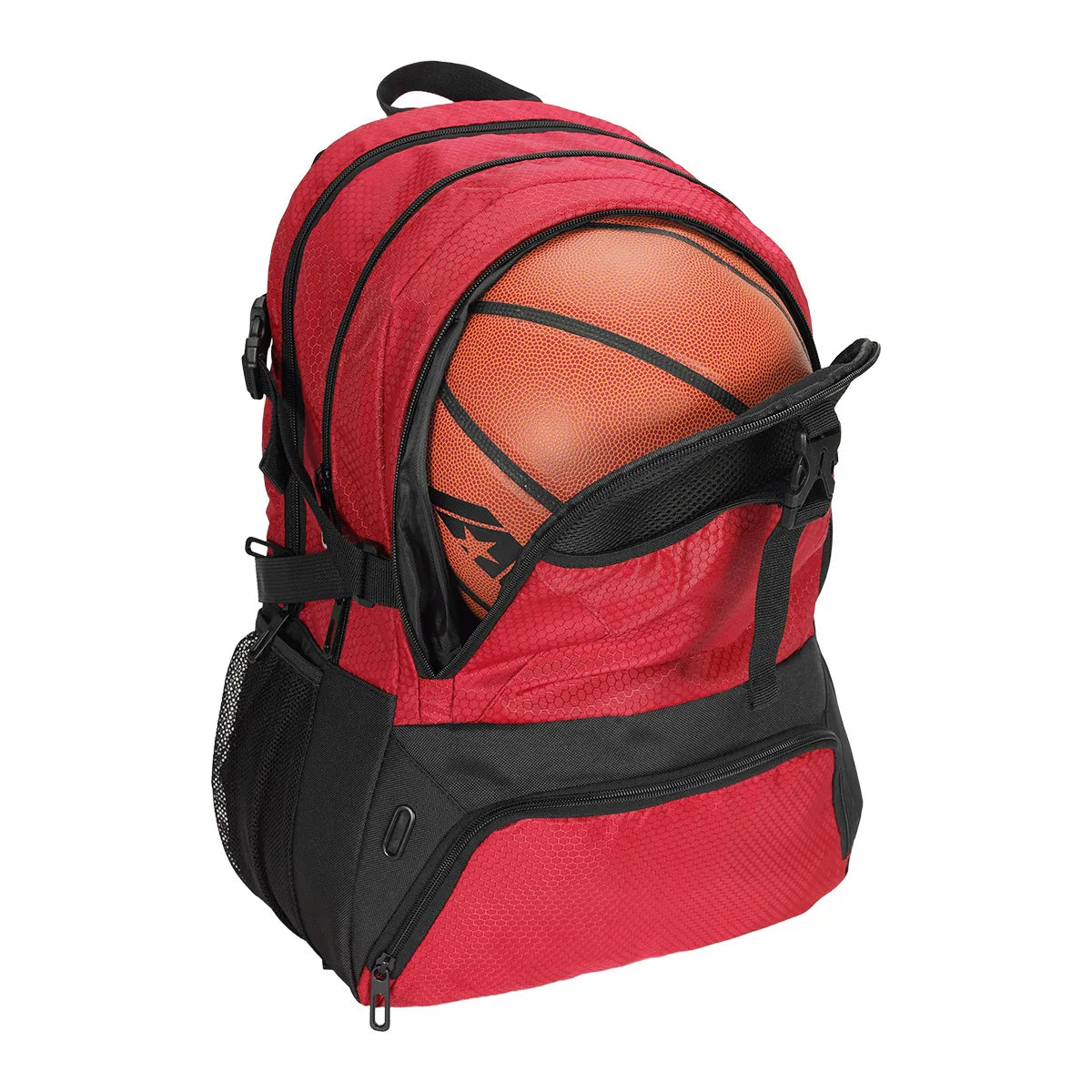 Large Sports Soccer Bag - Soccer Backpack & Bags for Basketball, Volleyball & Football with Separate Cleat and Shoes Compartment
