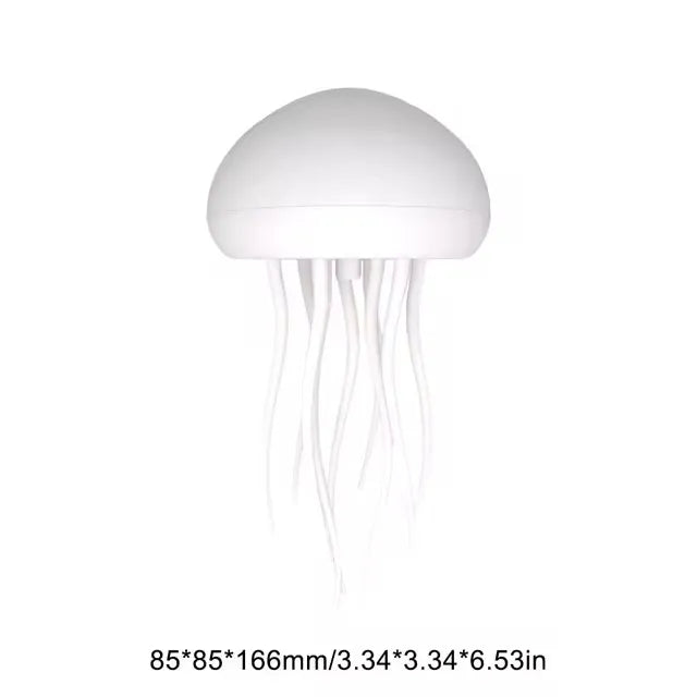 Creative Jellyfish Pendant Light – Voice-Controlled, USB Rechargeable Bedside Lamp