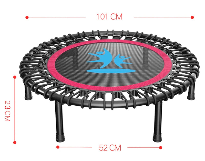 40" & 42" Kids Trampoline - Indoor Fitness Jumping Rebounder