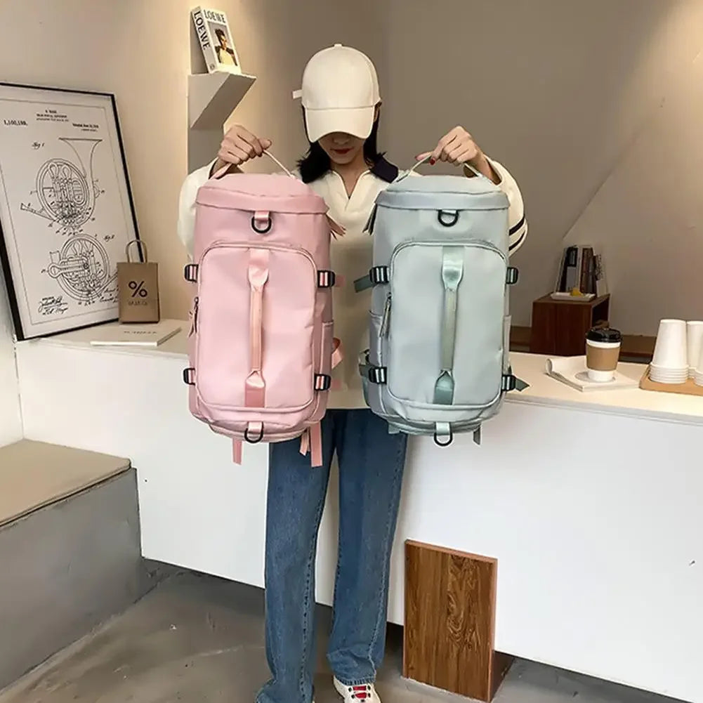 Rilibegan Outdoor Backpacks Waterproof Sport Travel Back Pack Fitness Backpack Big Capacity Travel Bag Shoe Barn Backpacks