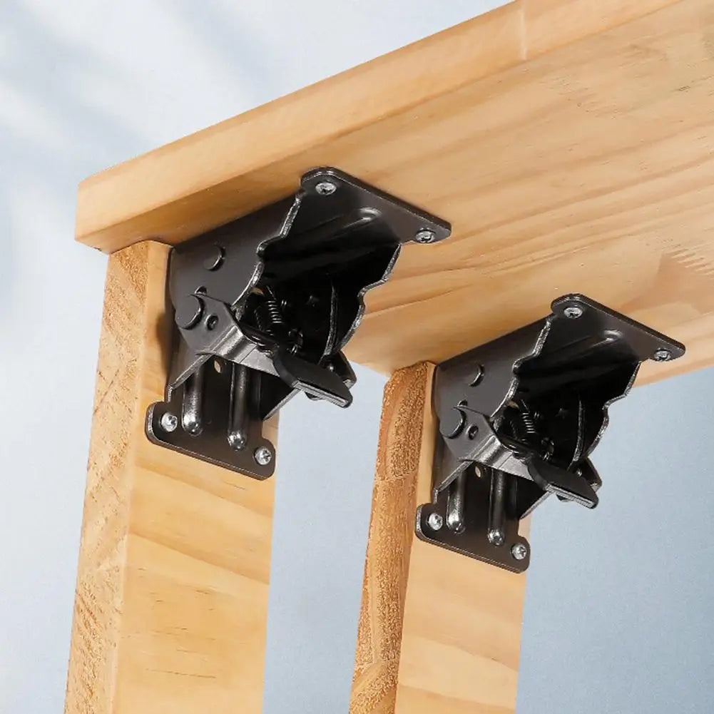 90-Degree Self-Locking Folding Hinge with Screws