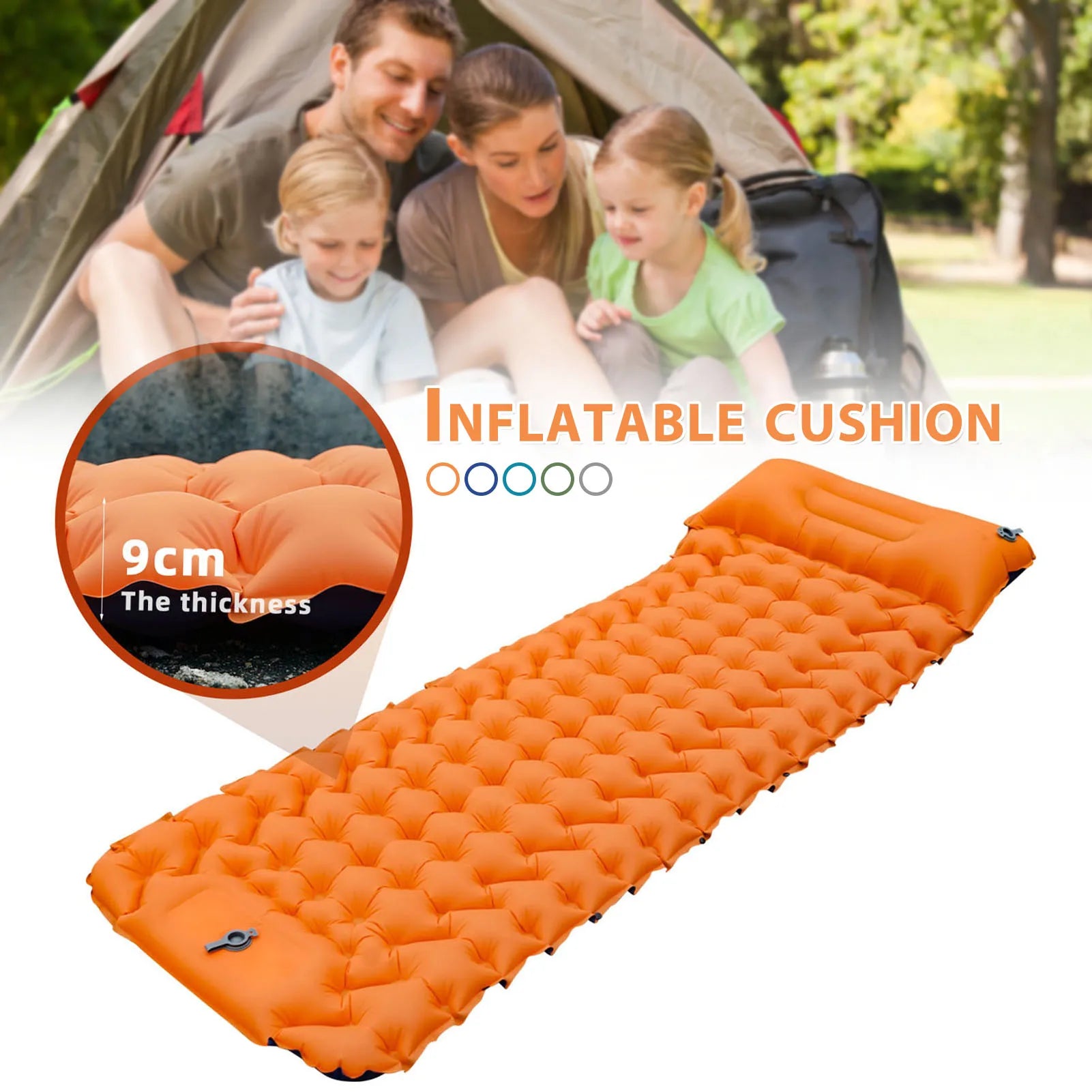 Ultralight Inflatable Camping Sleeping Pad