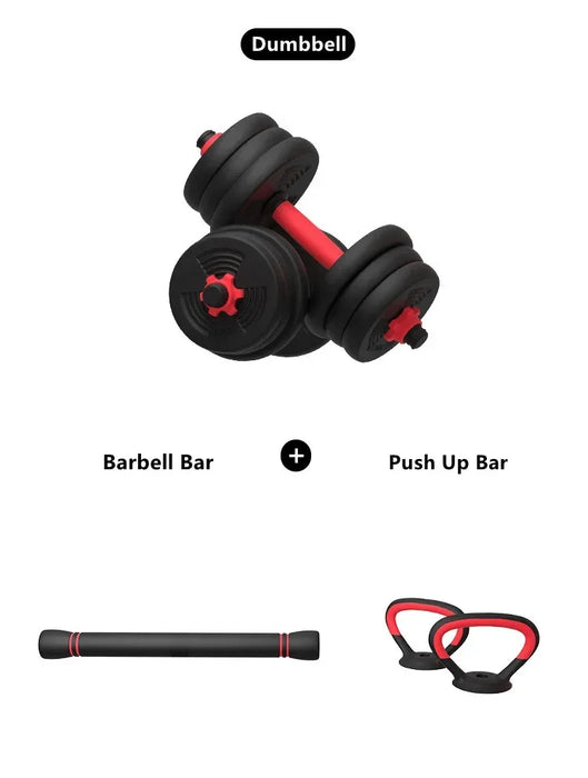 Adjustable Dumbbell & Barbell Set - 15KG to 50KG