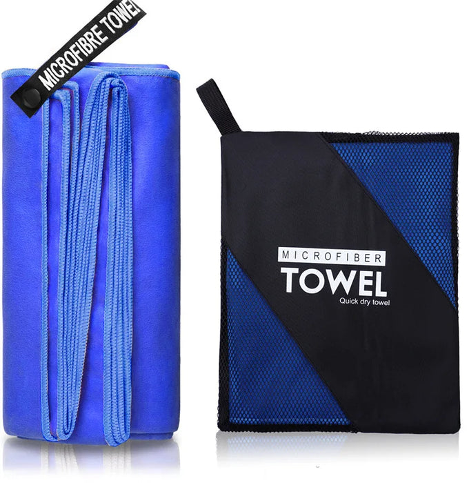 Quick-Dry Microfiber Gym Towel with Odor-Free & Absorbent Features