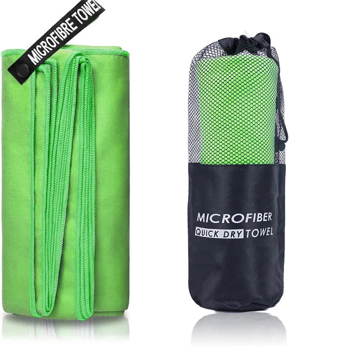 Quick-Dry Microfiber Gym Towel with Odor-Free & Absorbent Features