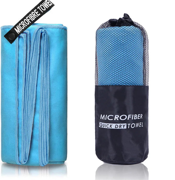 Quick-Dry Microfiber Gym Towel with Odor-Free & Absorbent Features