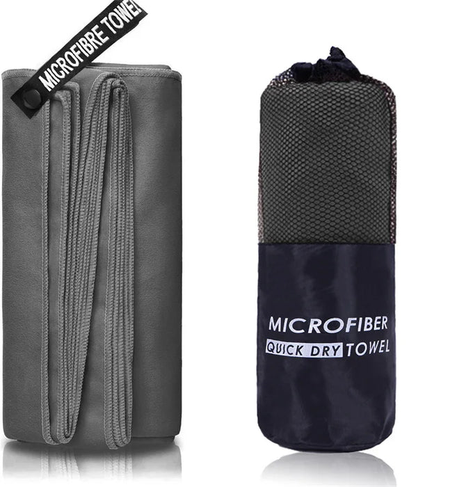 Quick-Dry Microfiber Gym Towel with Odor-Free & Absorbent Features