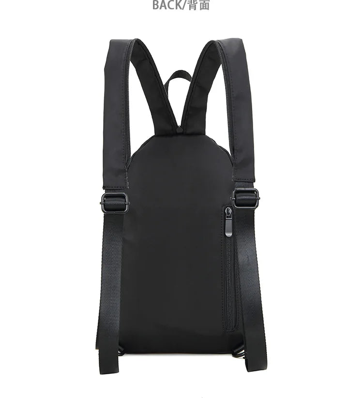 Casual Mini Men's Backpack Multifunction Lightweight Chest Bag Outdoor Backpacks Travel Small Backpack Men Chest Shoulder Bag