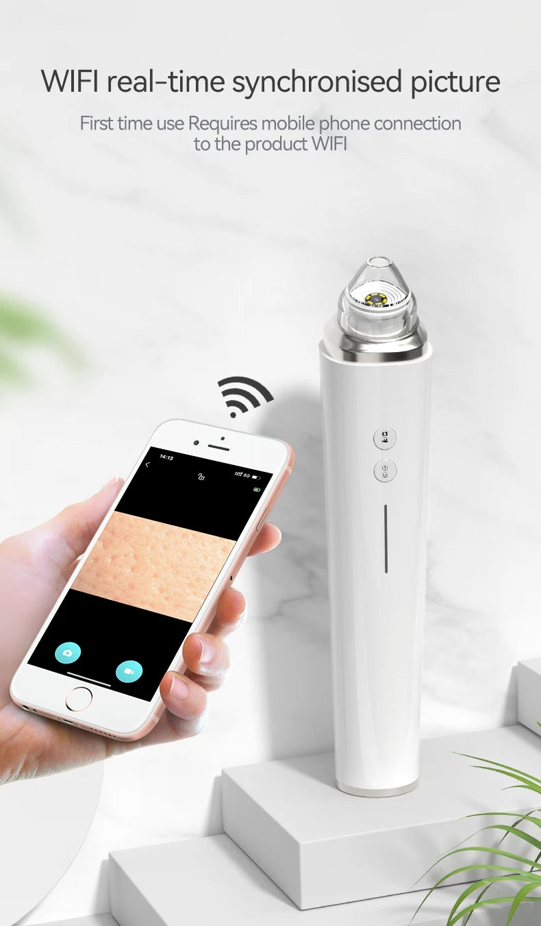 Vacuum Acne Cleaner Electric Blackhead Remover Black Head Removal Facial Deep Cleansing Pore Cleaner Machine Skin Care Tools