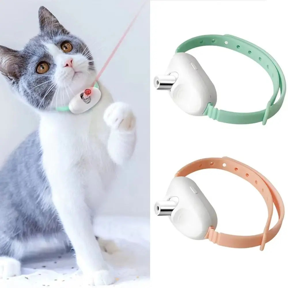 Automatic LED Cat Laser Collar Toy