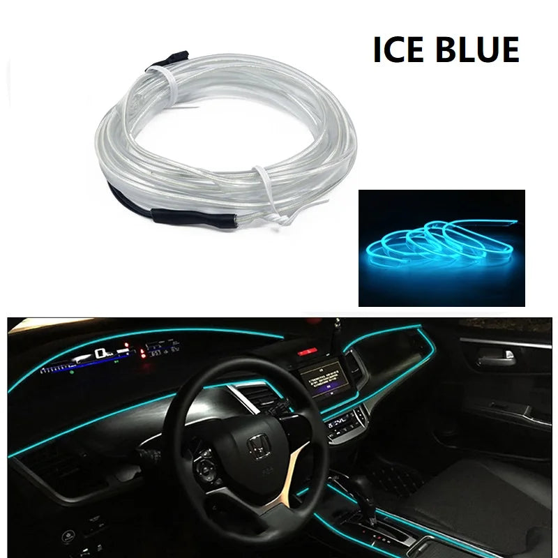 5/10M Car Interior LED Decorative Light Strips