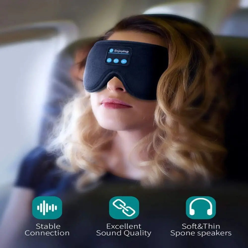 Stereo Wireless 3D Eye Mask with Bluetooth 5.0