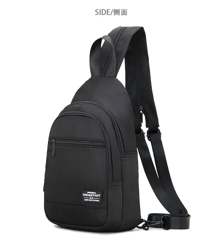 Casual Mini Men's Backpack Multifunction Lightweight Chest Bag Outdoor Backpacks Travel Small Backpack Men Chest Shoulder Bag