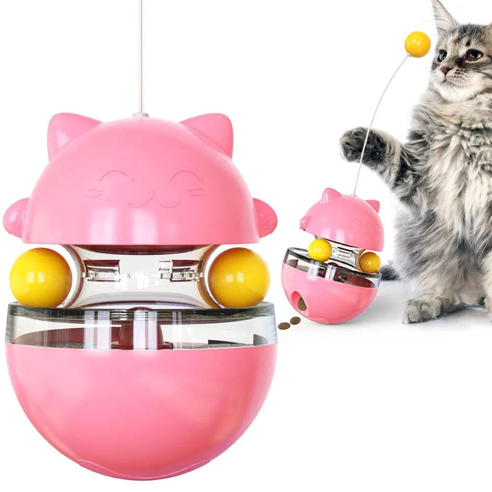 Interactive Cat Tumbler Toy