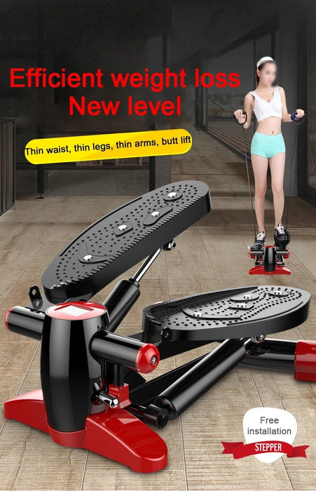 Silent Stepper Machine - Multifunctional Foot Pedal Hydraulic Fitness Equipment