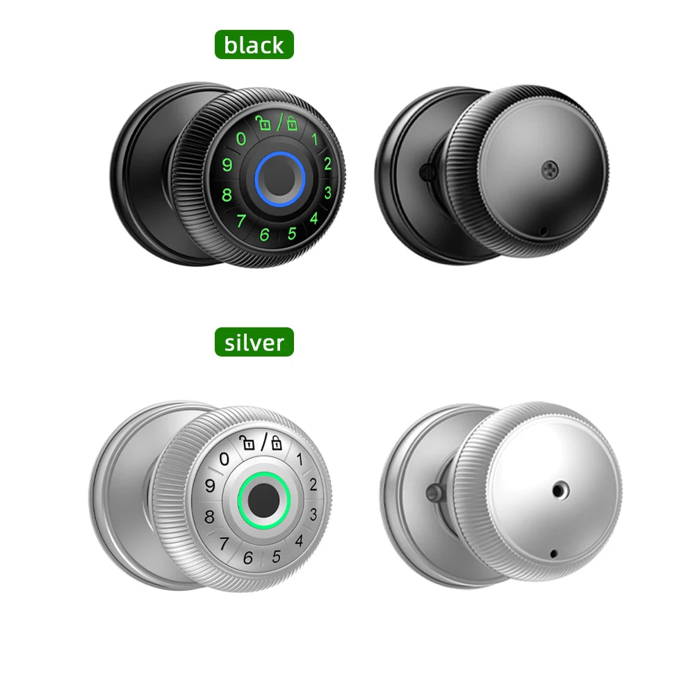 Smart Fingerprint Door Lock with Tuya App Control