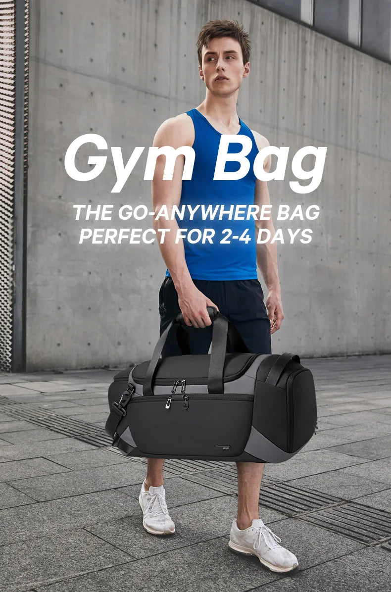 BANGE Sports Bags Men Gym Bags For Fitness Training Outdoor WaterProof Sport Bag Dry Wet Separation Bags Sac De Travel Bag
