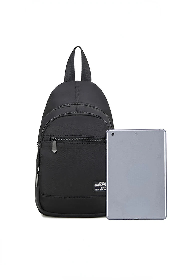Casual Mini Men's Backpack Multifunction Lightweight Chest Bag Outdoor Backpacks Travel Small Backpack Men Chest Shoulder Bag
