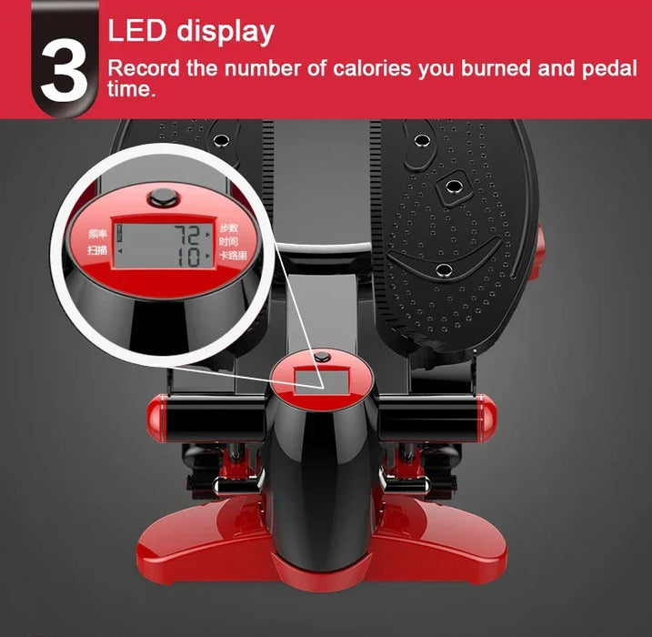 Silent Stepper Machine - Multifunctional Foot Pedal Hydraulic Fitness Equipment