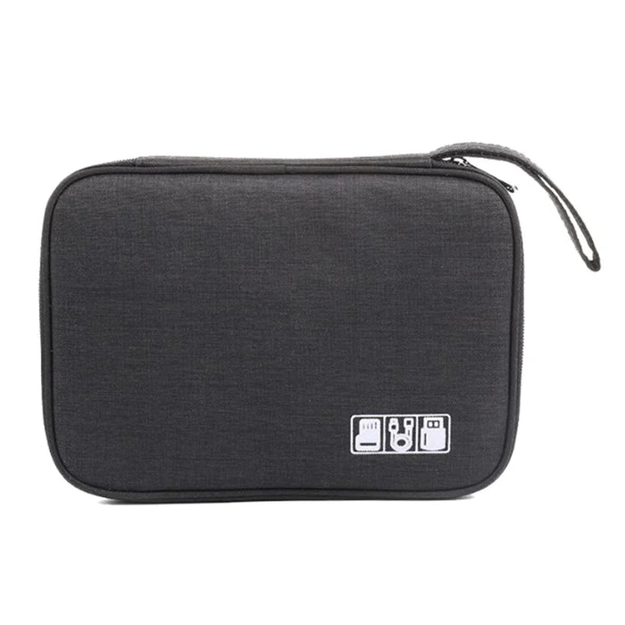 Portable Travel Cable Organizer Bag