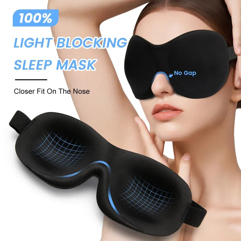 3D Eye Mask with Memory Foam