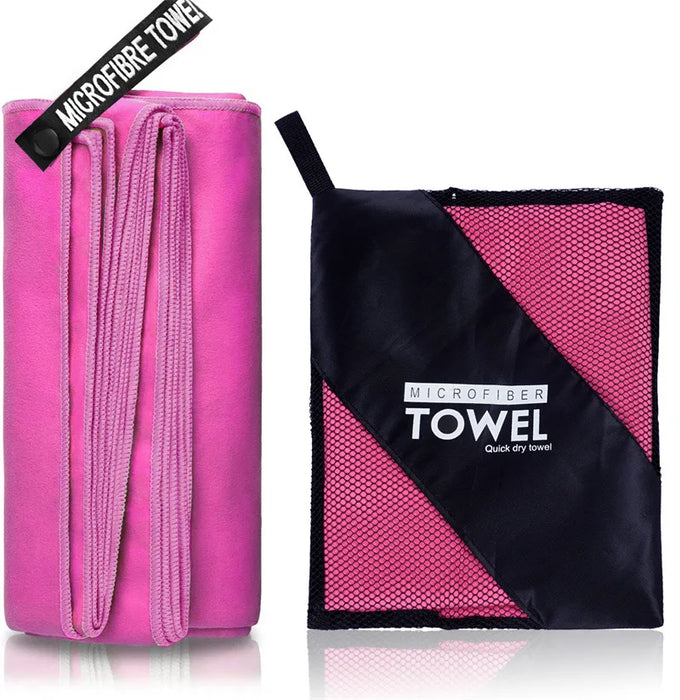 Quick-Dry Microfiber Gym Towel with Odor-Free & Absorbent Features