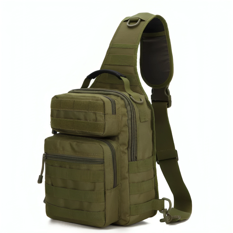 10L Tactical EDC Sling Bag Backpack Military Molle Chest Shoulder Assault Pack for Concealed Carry