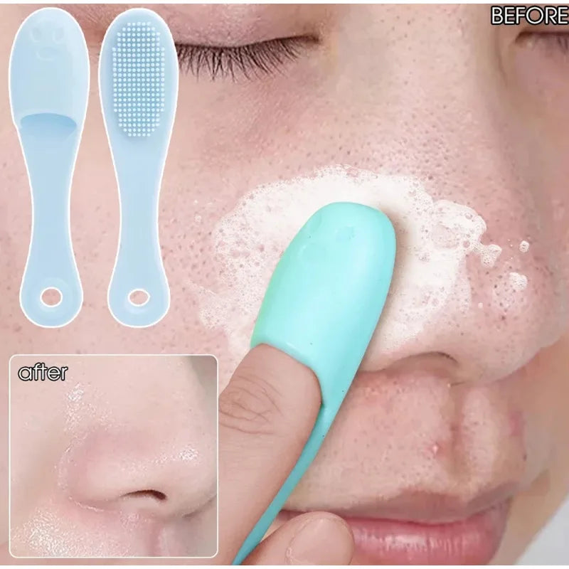 Silicone Facial Cleaning Brush for Blackhead Removal