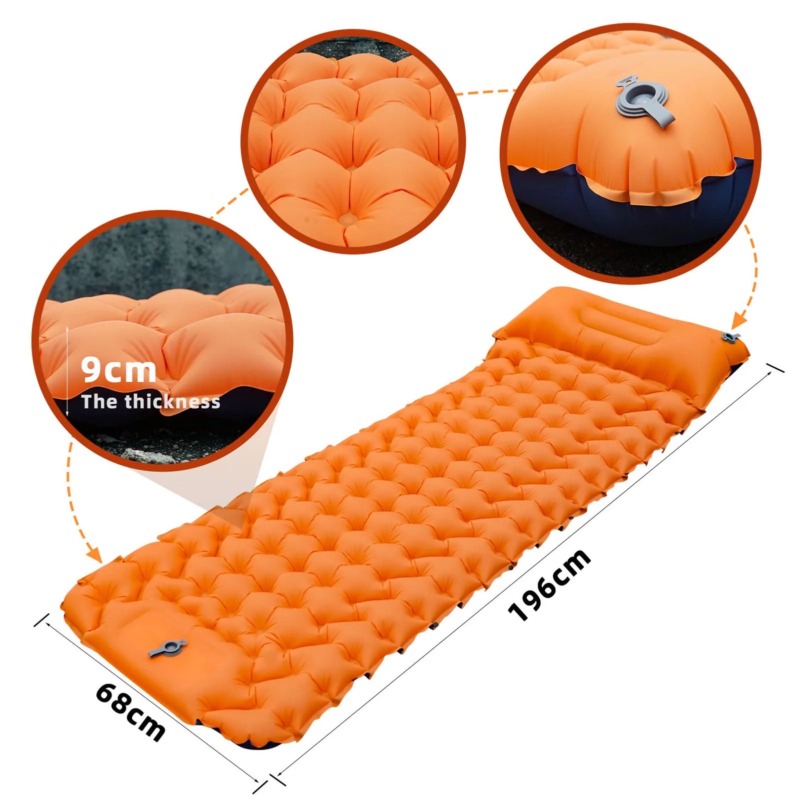 Ultralight Inflatable Camping Sleeping Pad