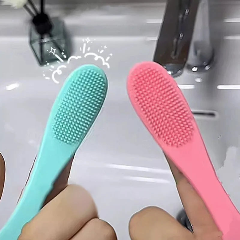 Silicone Facial Cleaning Brush for Blackhead Removal