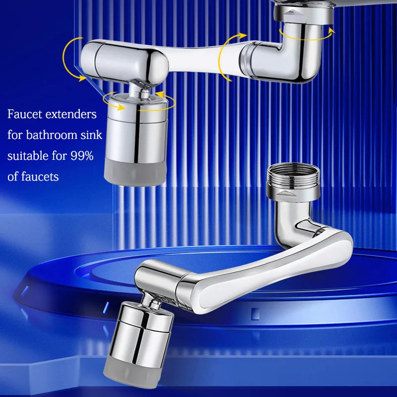 1080° Swivel Stainless Steel Faucet Extender