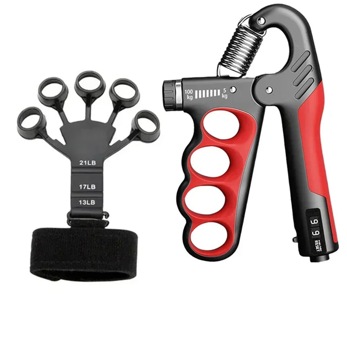 Adjustable Grip Strength Trainer - 5-100 KG Resistance Hand Gripper