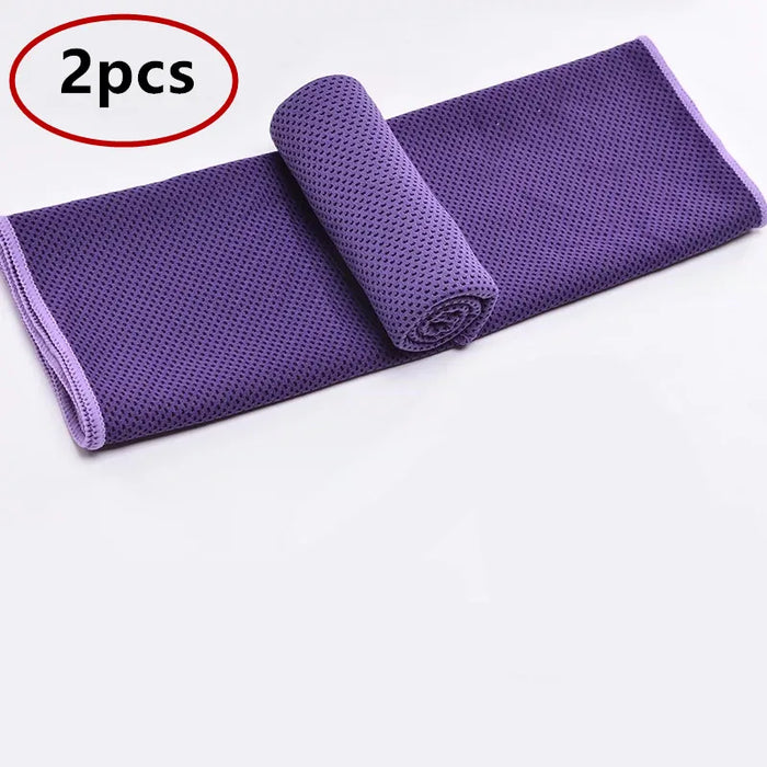 Quick-Dry Cooling Towels for Fitness & Outdoor Activities