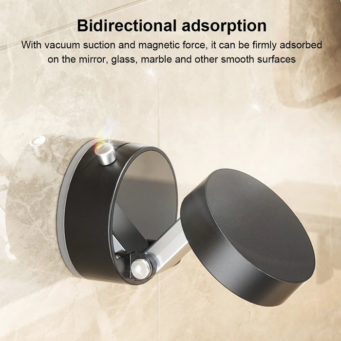 Foldable Magnetic Phone Holder with Suction Cup for iPhone and Android Devices