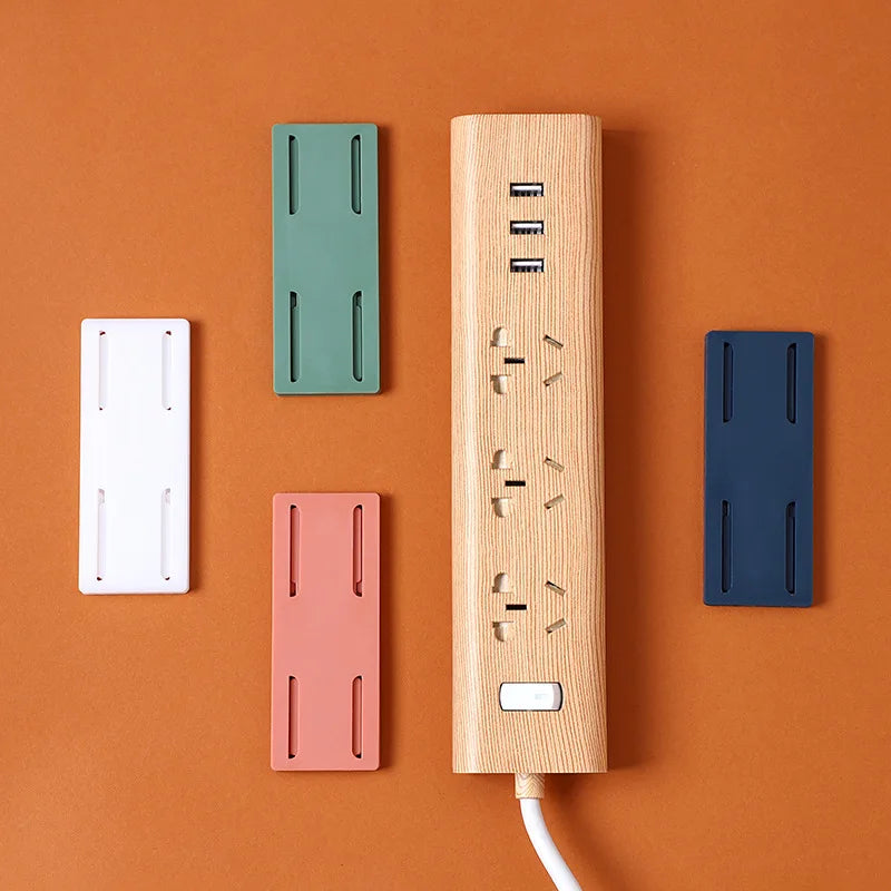 Self-Adhesive Wall Socket Holder