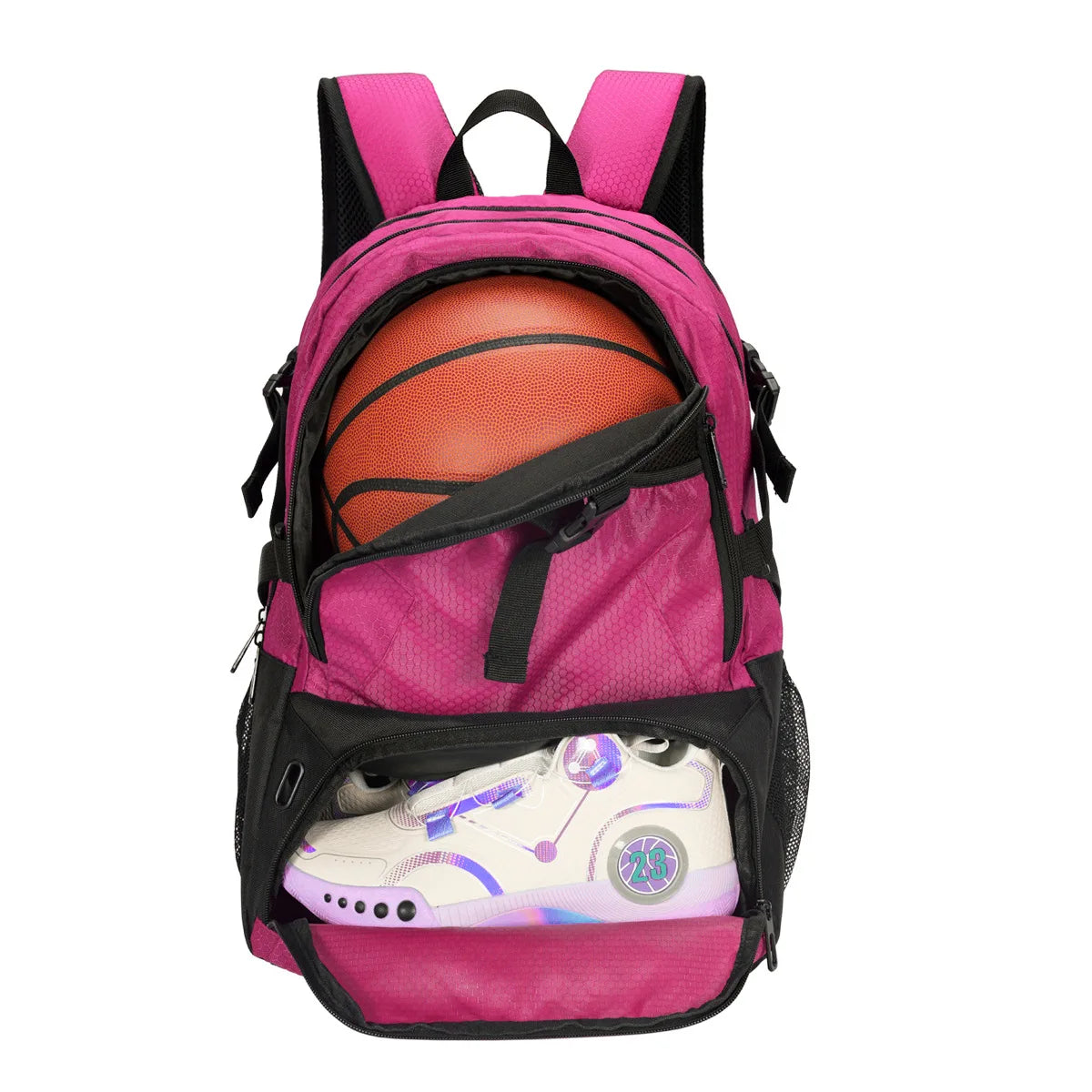 Large Sports Soccer Bag - Soccer Backpack & Bags for Basketball, Volleyball & Football with Separate Cleat and Shoes Compartment