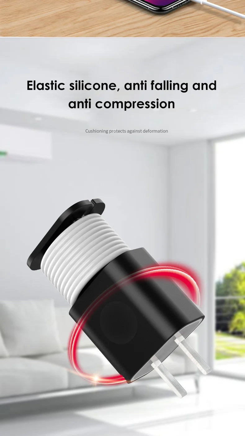 Silicone Cable Winder & Charger Protector