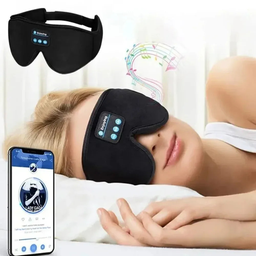 Stereo Wireless 3D Eye Mask with Bluetooth 5.0