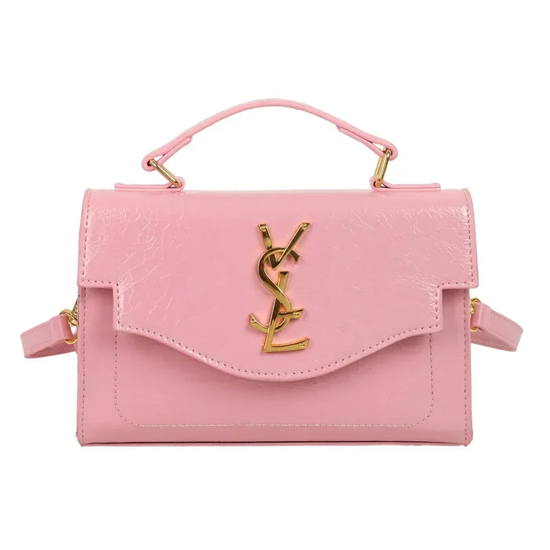 New Arrival 2025 Spring: Structured Textured Crossbody - Envelope Style, Detachable Chain, Women's Purse for Work & Events