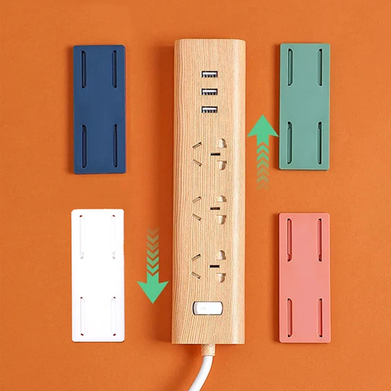 Self-Adhesive Wall Socket Holder